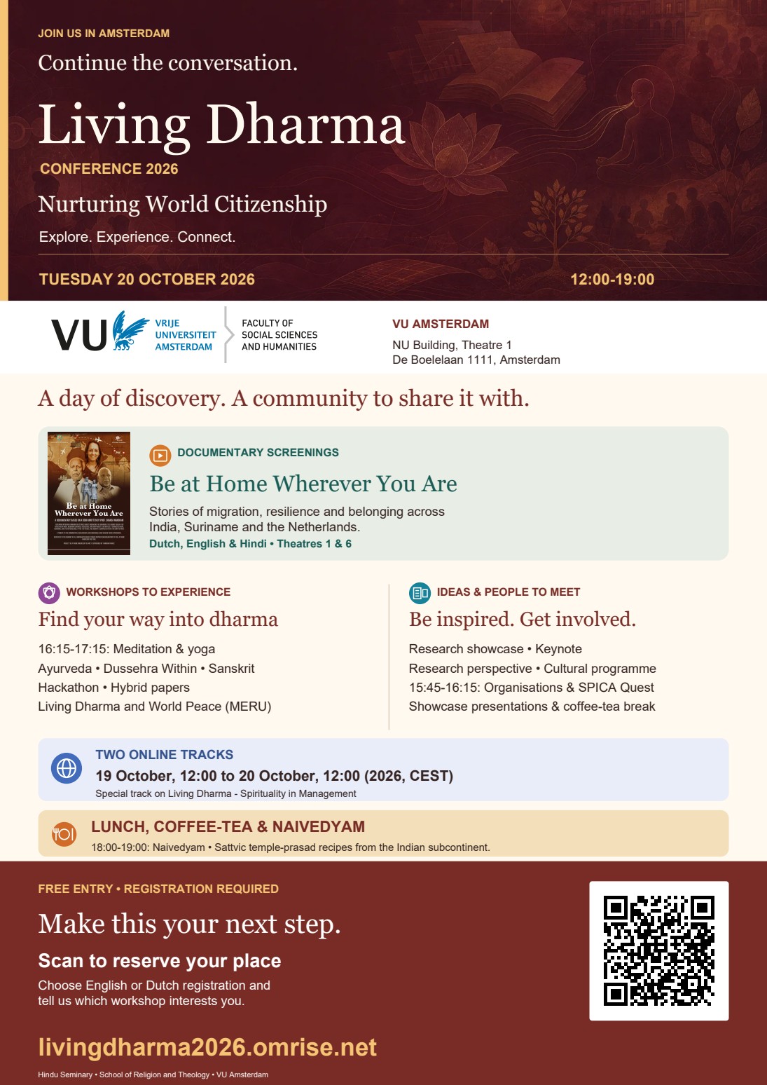 Event flyer - English