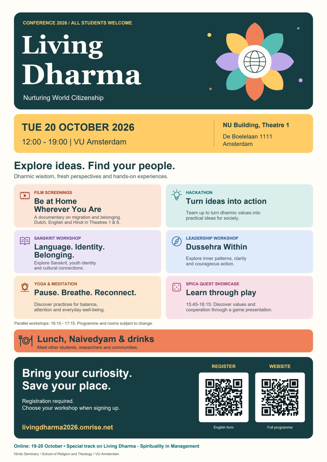 Student flyer - English