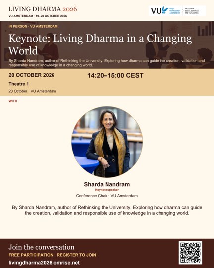 Keynote: Living Dharma in a Changing World