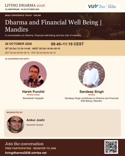 Dharma and Financial Well Being | Mandirs