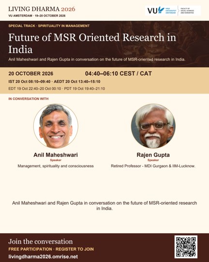 Future of MSR Oriented Research in India