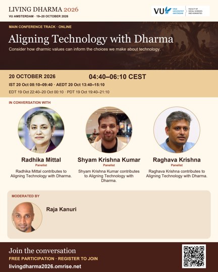 Aligning Technology with Dharma