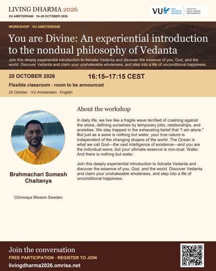 You are Divine: An experiential introduction to the nondual philosophy of Vedanta