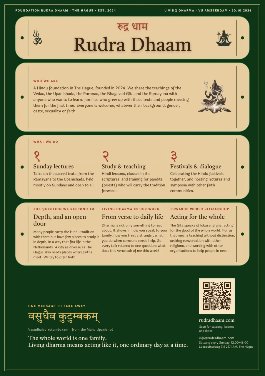 Foundation Rudra Dhaam poster