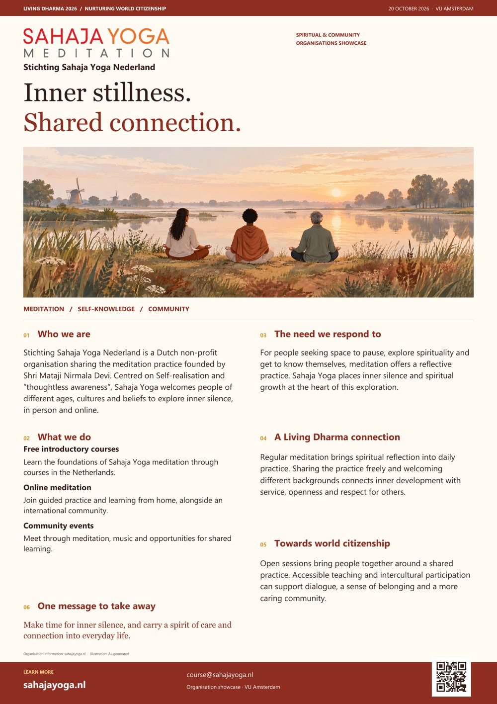 View the Stichting Sahaja Yoga Nederland English A1 showcase poster (PDF)