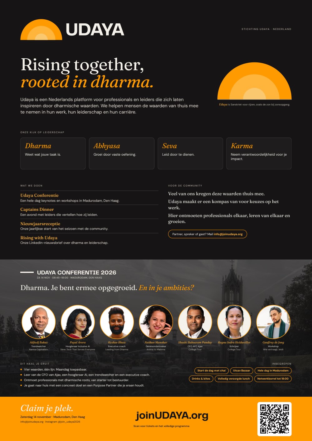 Udaya A0 organisation poster