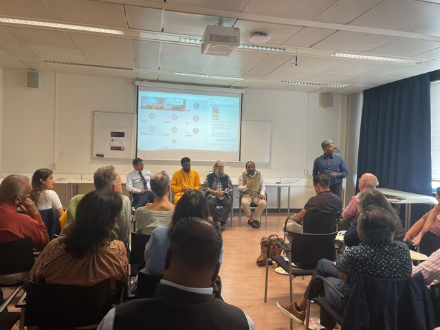 A shared conversation with the panel and audience